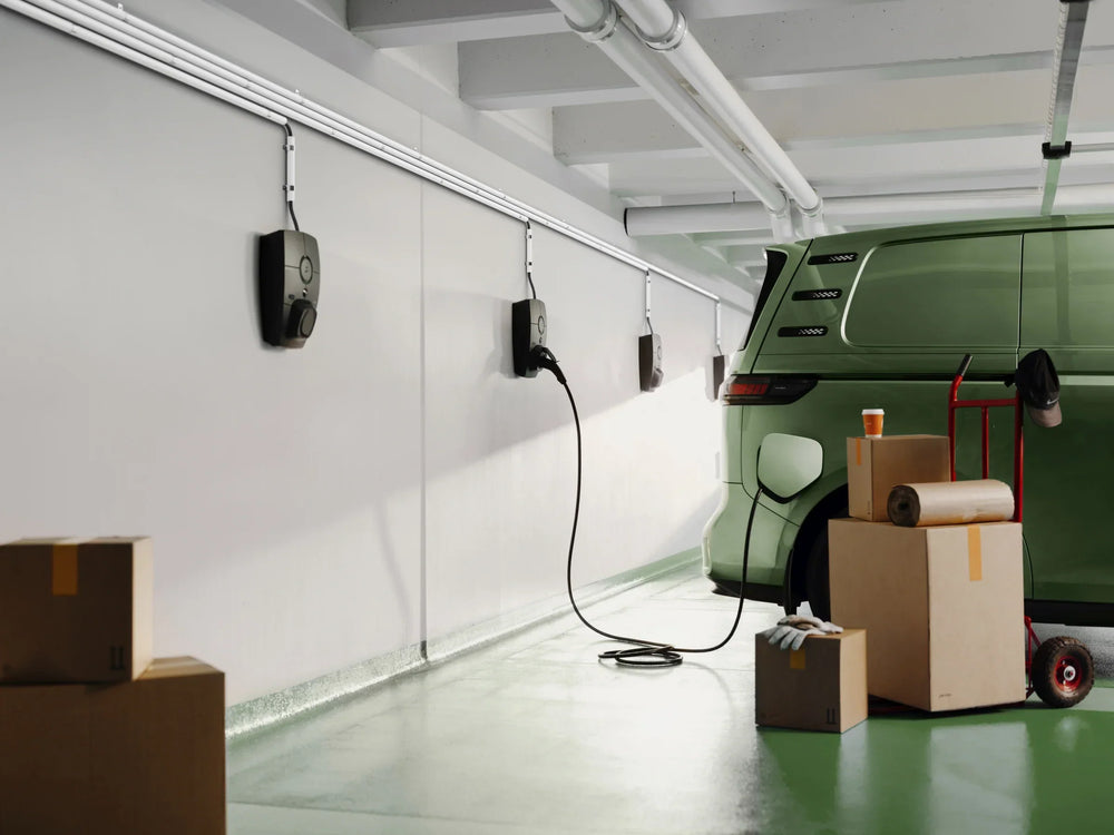 Zaptec laadpaal thuis voor een elektrische auto van de zaak