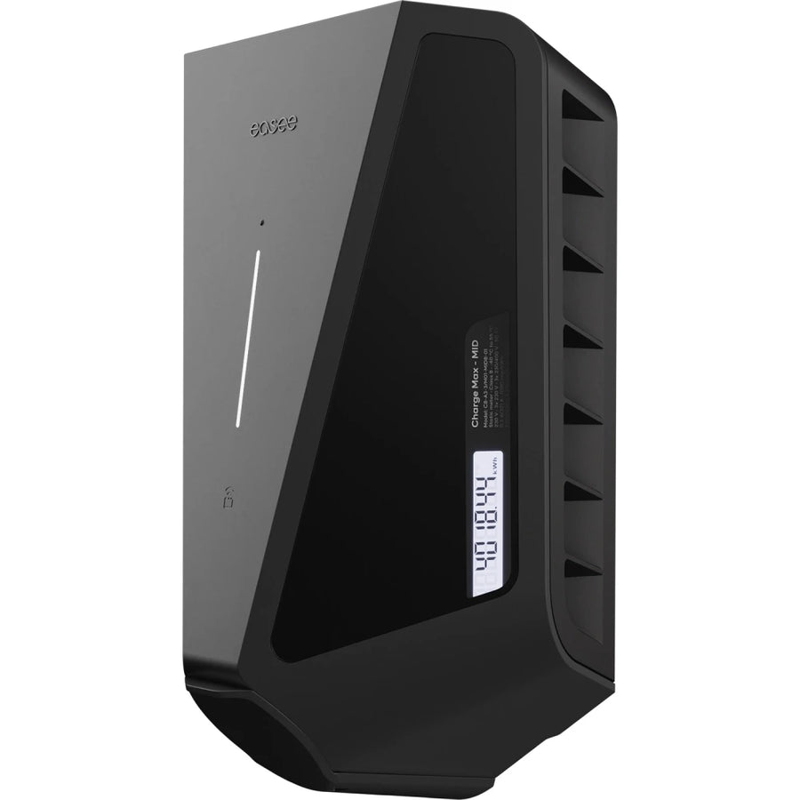 Easee Charge Max laadpaal 22 kW met MID in zwart
