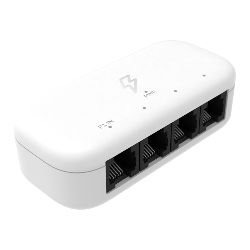 HomeWizard Actieve P1 Splitter | Van 1 naar 3x P1 | Load Balancing