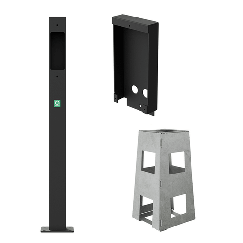 Onepole Montagepaal Lite - Perfect voor Peblar EV laadstations