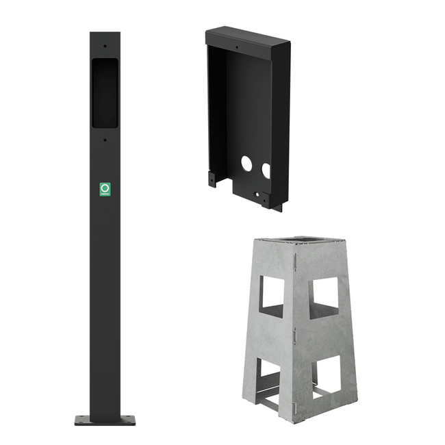 Onepole Montagepaal Lite - Perfect voor Peblar EV laadstations