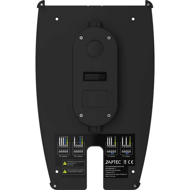 Zaptec | Pro | Backplate - Regel je Laadpaal